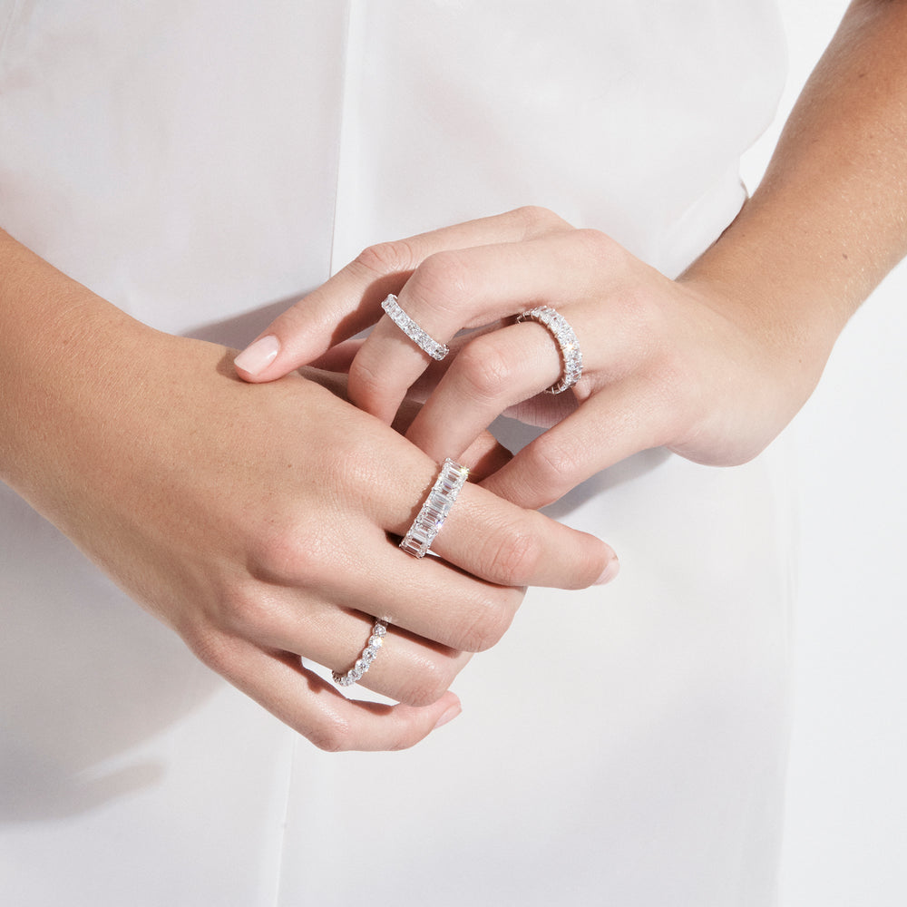 Radiant Diamond Eternity Band