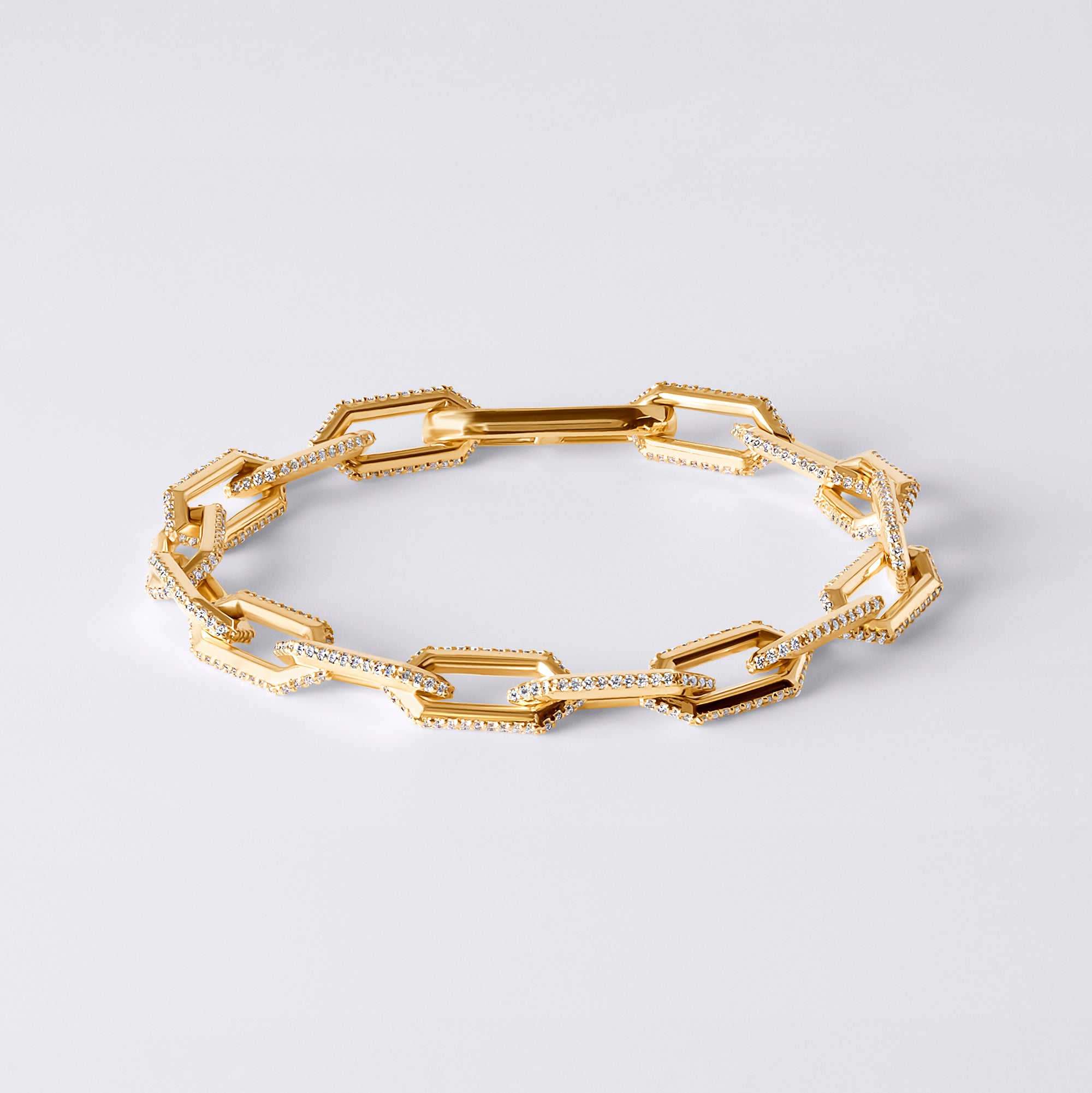 Legacy Love Link Bracelet In 14K Yellow Gold