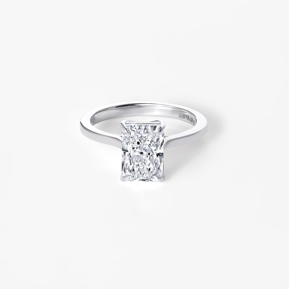 2.00CT Radiant Solitaire Engagement Ring