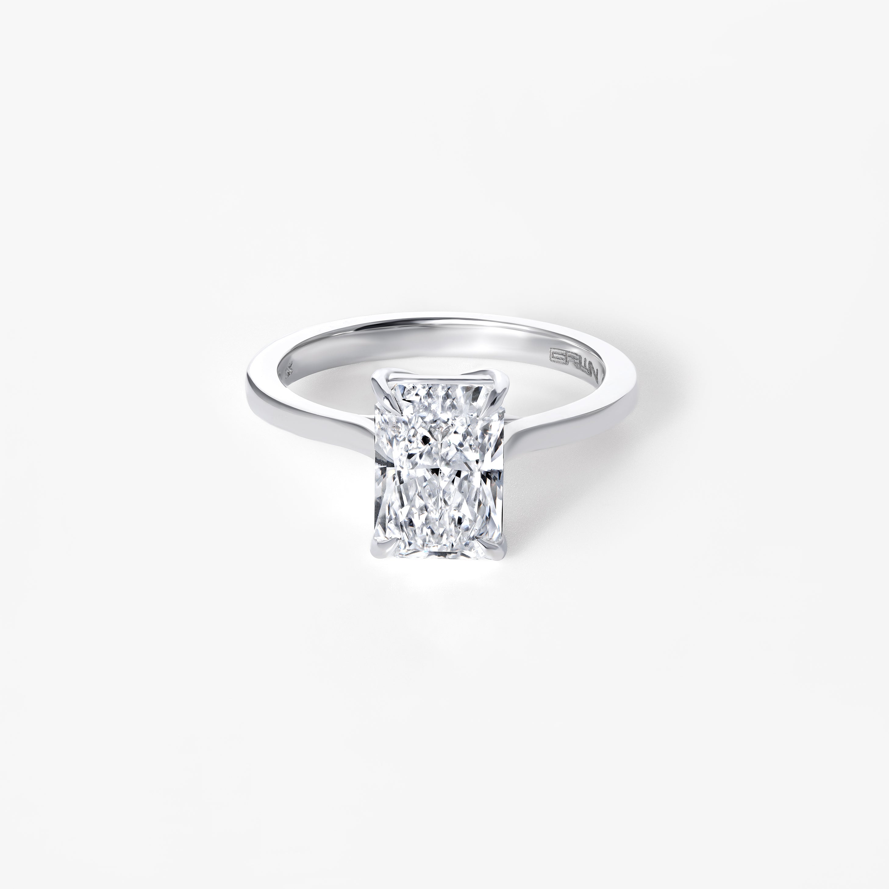 2.00CT Radiant Solitaire Engagement Ring
