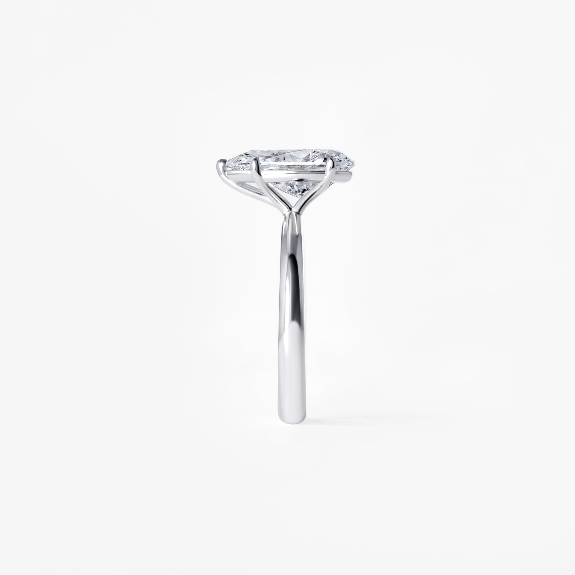 3.03CT Pear Solitaire Engagement Ring