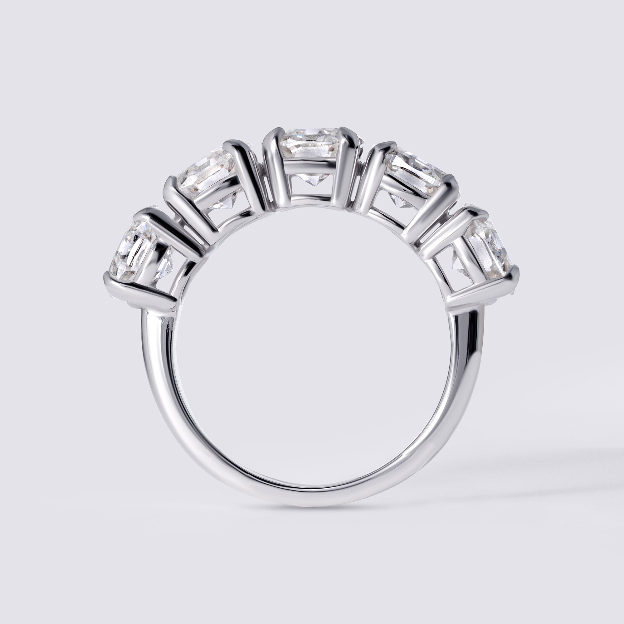 Soleil Diamond Five Stone Band