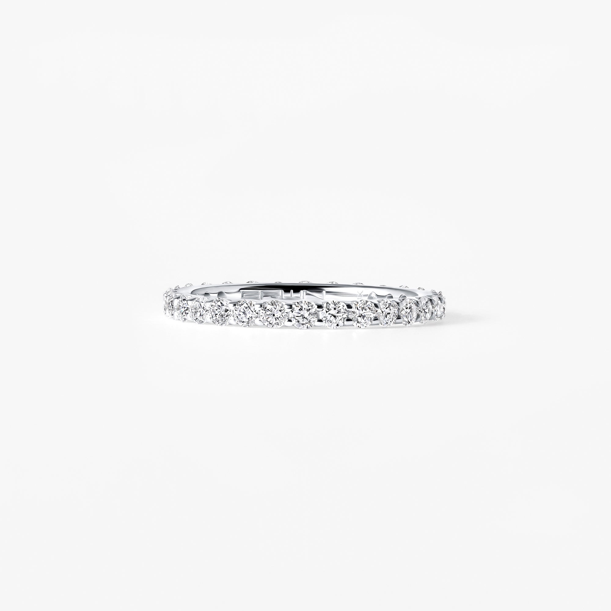 Round Diamond Stacking Eternity Band