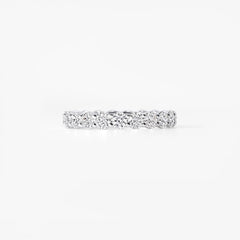 Round Diamond Eternity Band