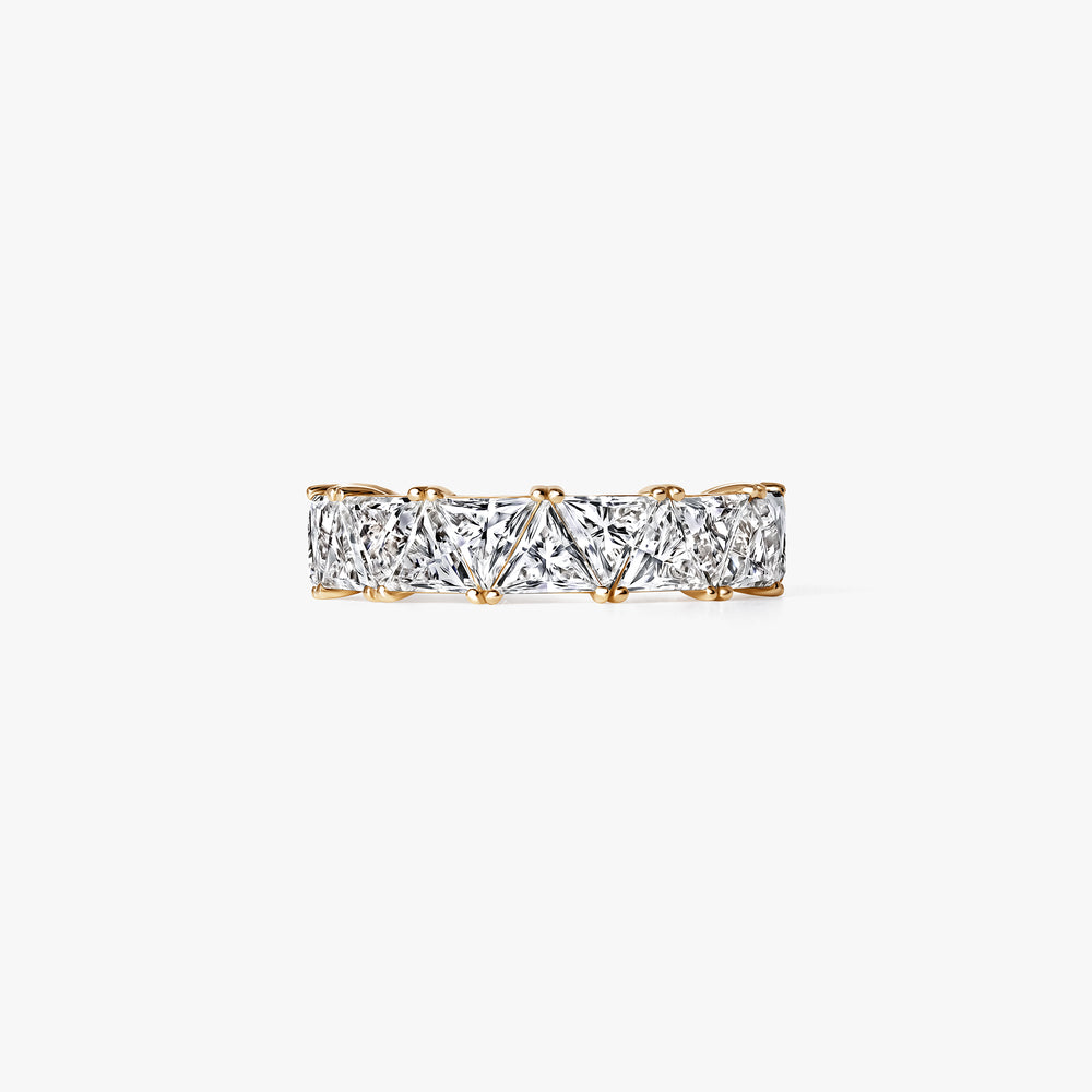 Trillion Diamond Eternity Band
