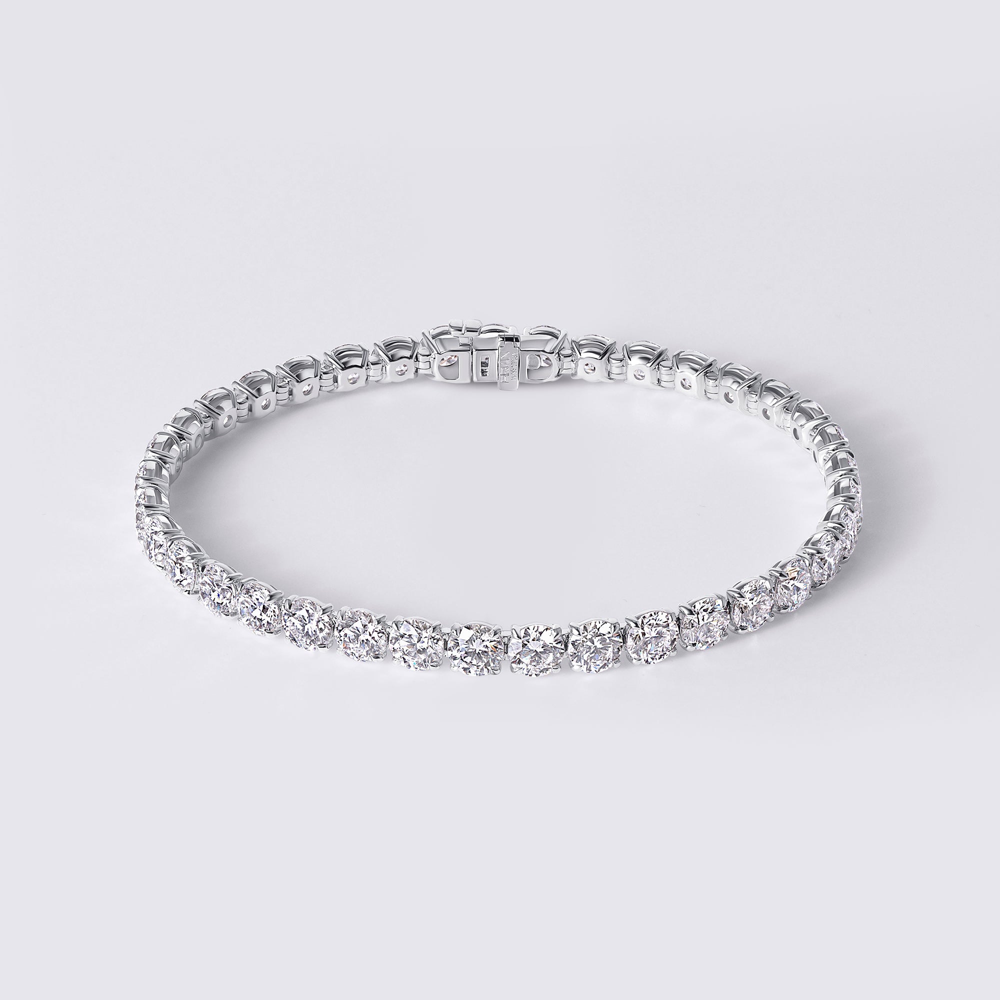 Round Diamond 4 Prong Tennis Bracelet