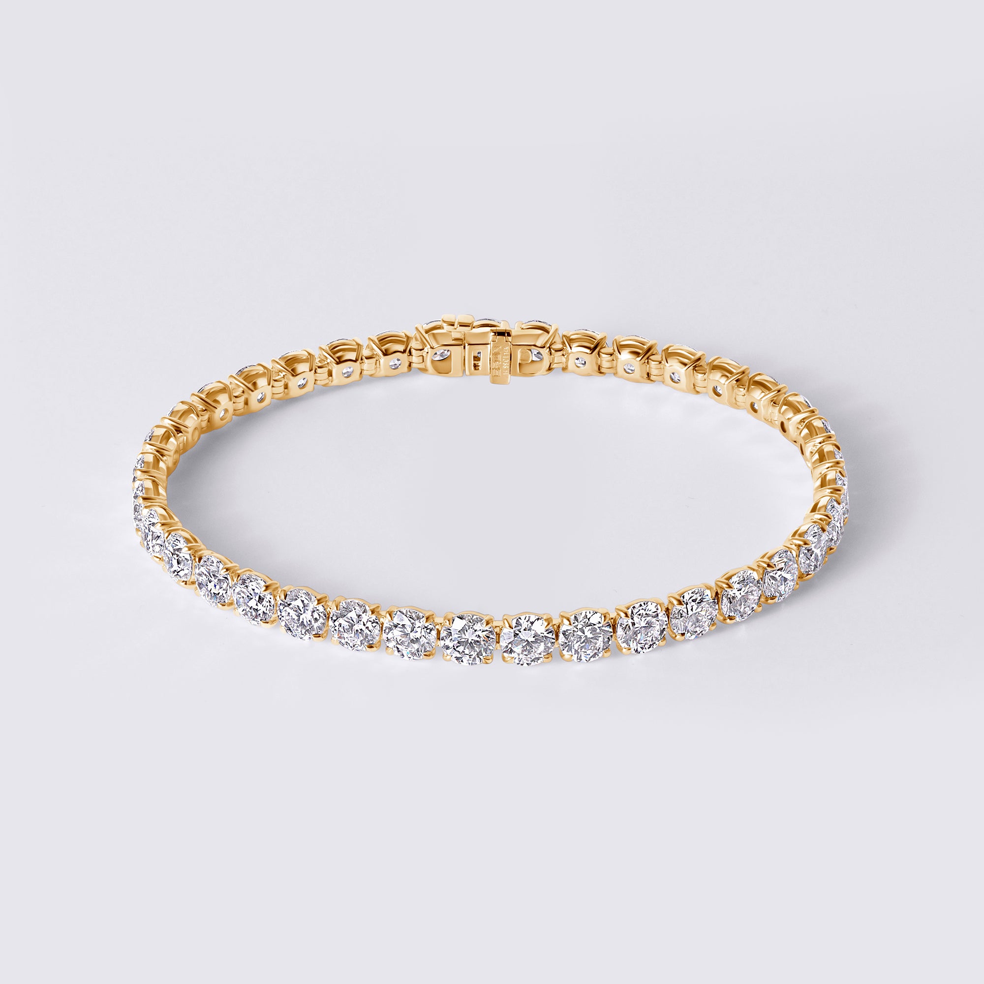 Round Diamond 4 Prong Tennis Bracelet