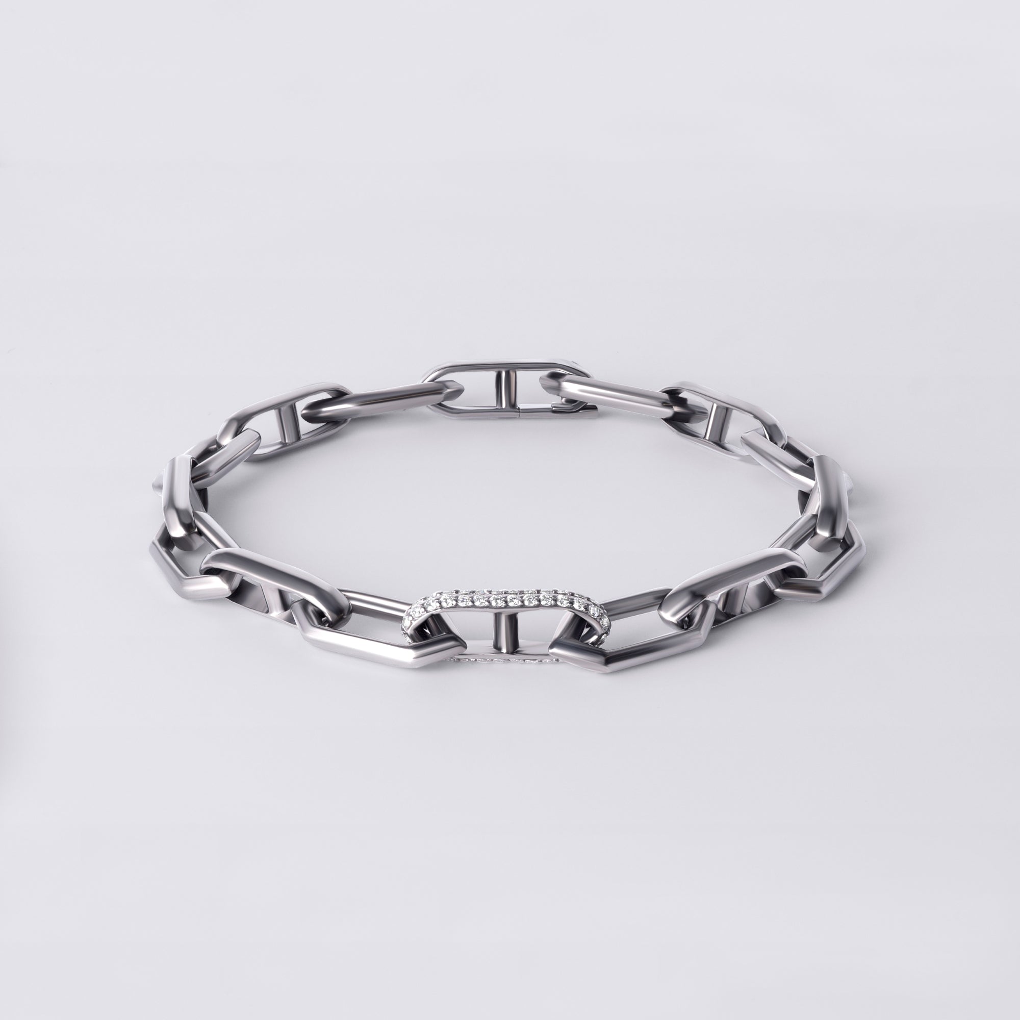 Legacy Link Black Bracelet