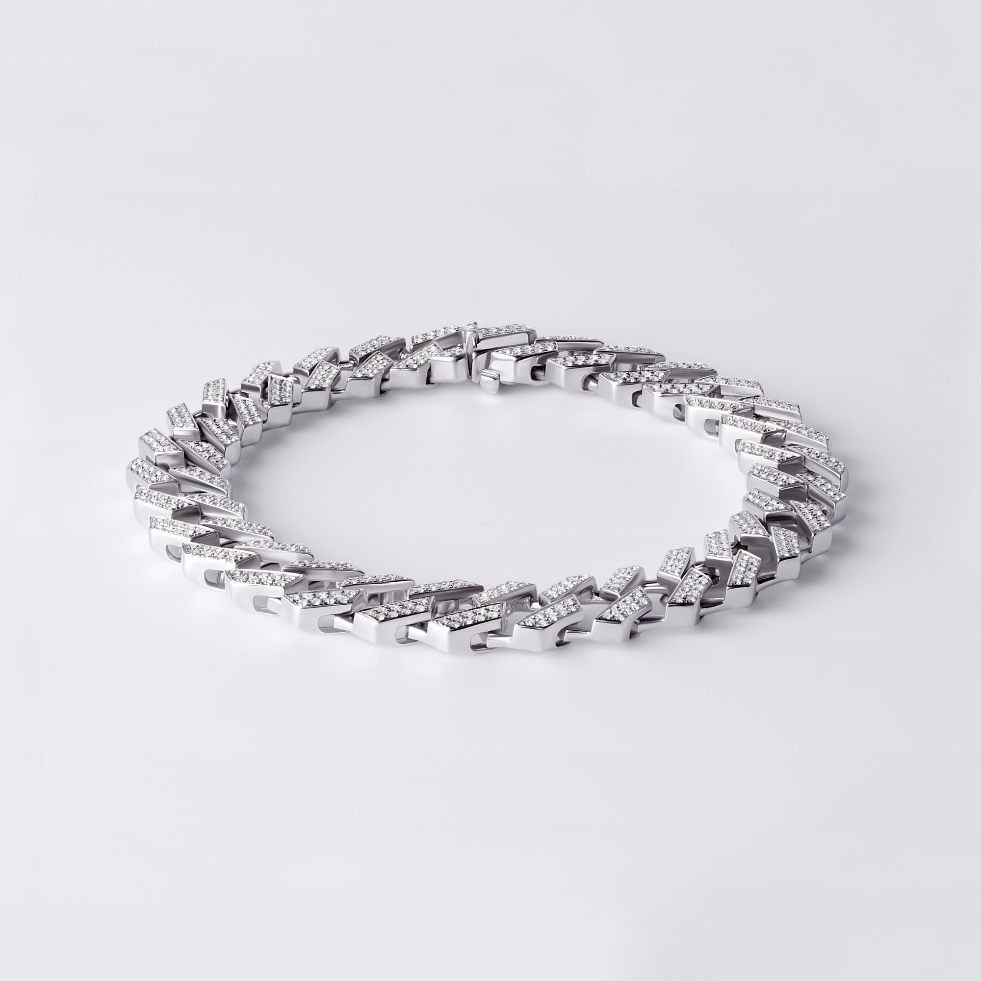 Legacy Couture Signature Pave Link Bracelet