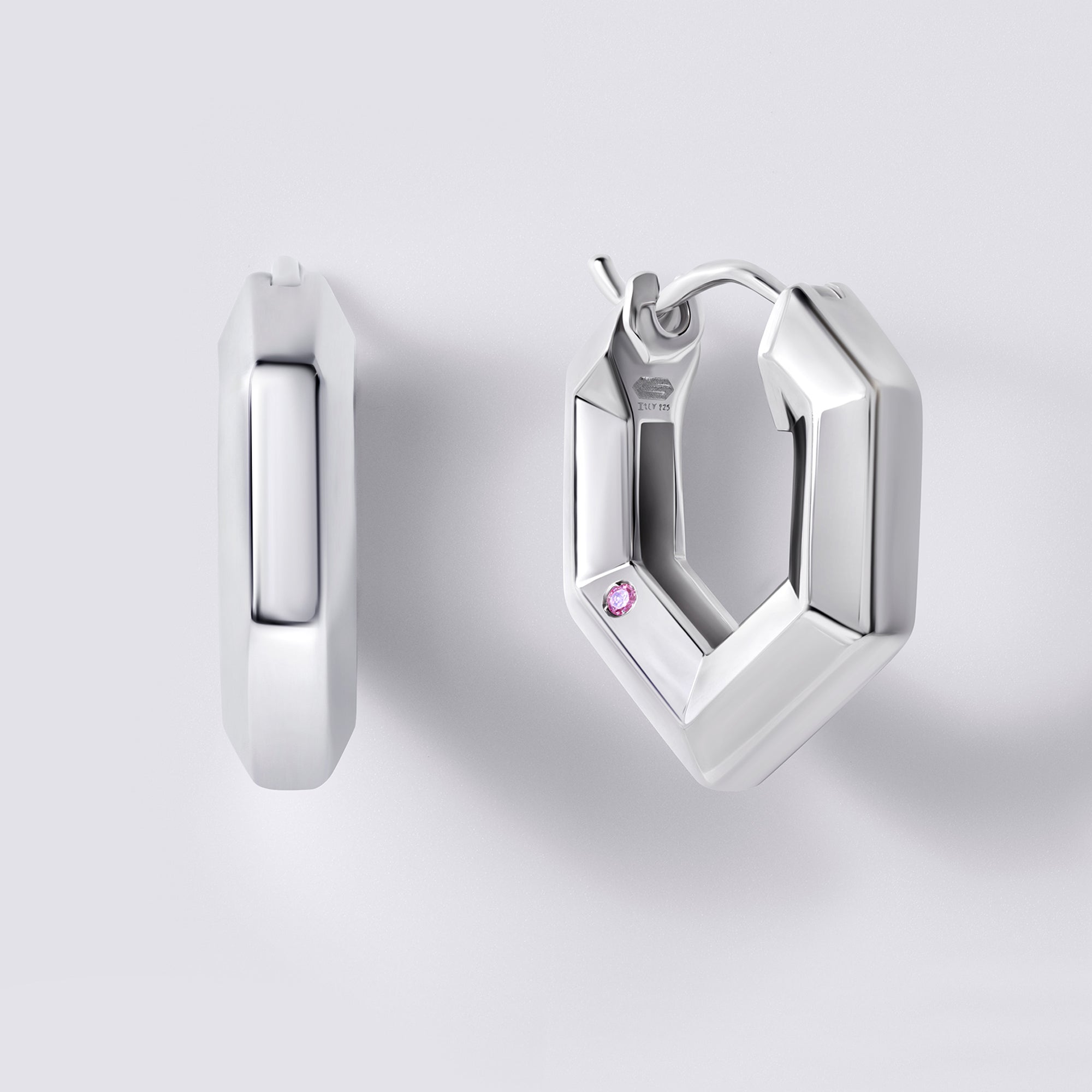 Legacy Love Geometric Hoop Earrings