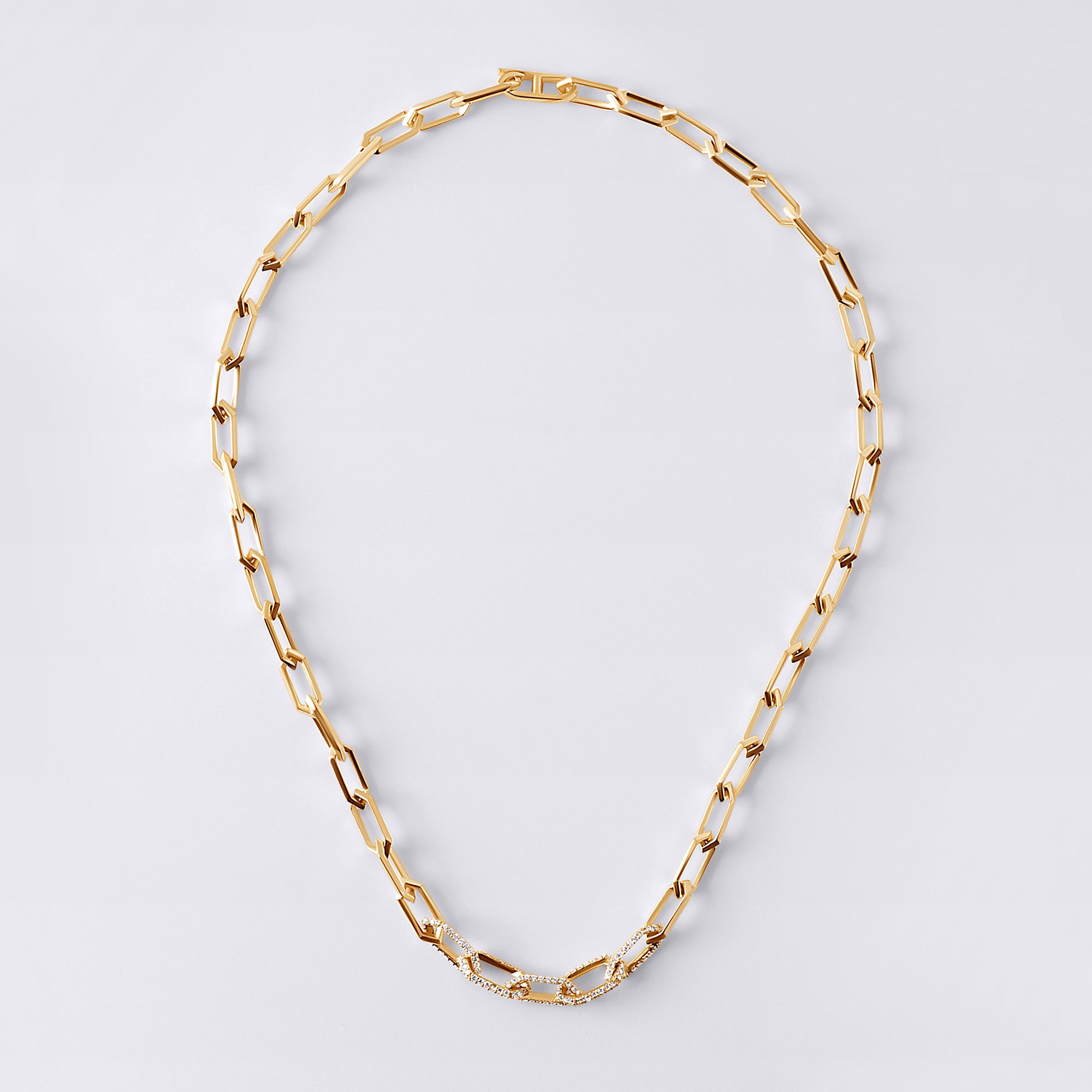 Legacy Love Link Necklace In 14K Yellow Gold