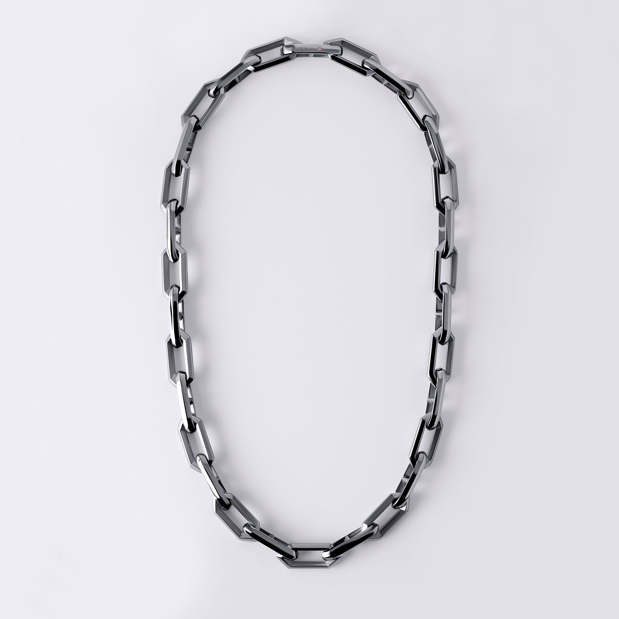 Heavy Legacy Link Black Necklace