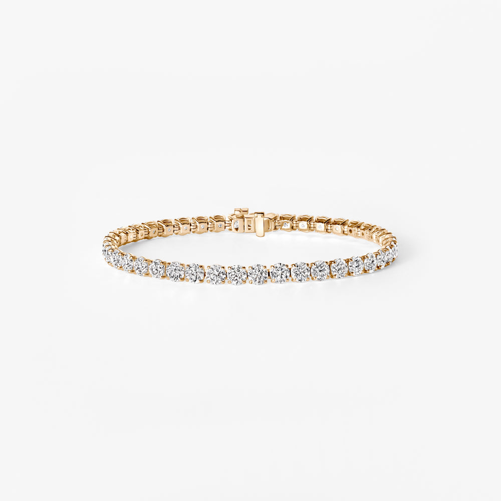 Round Diamond Tennis Bracelet