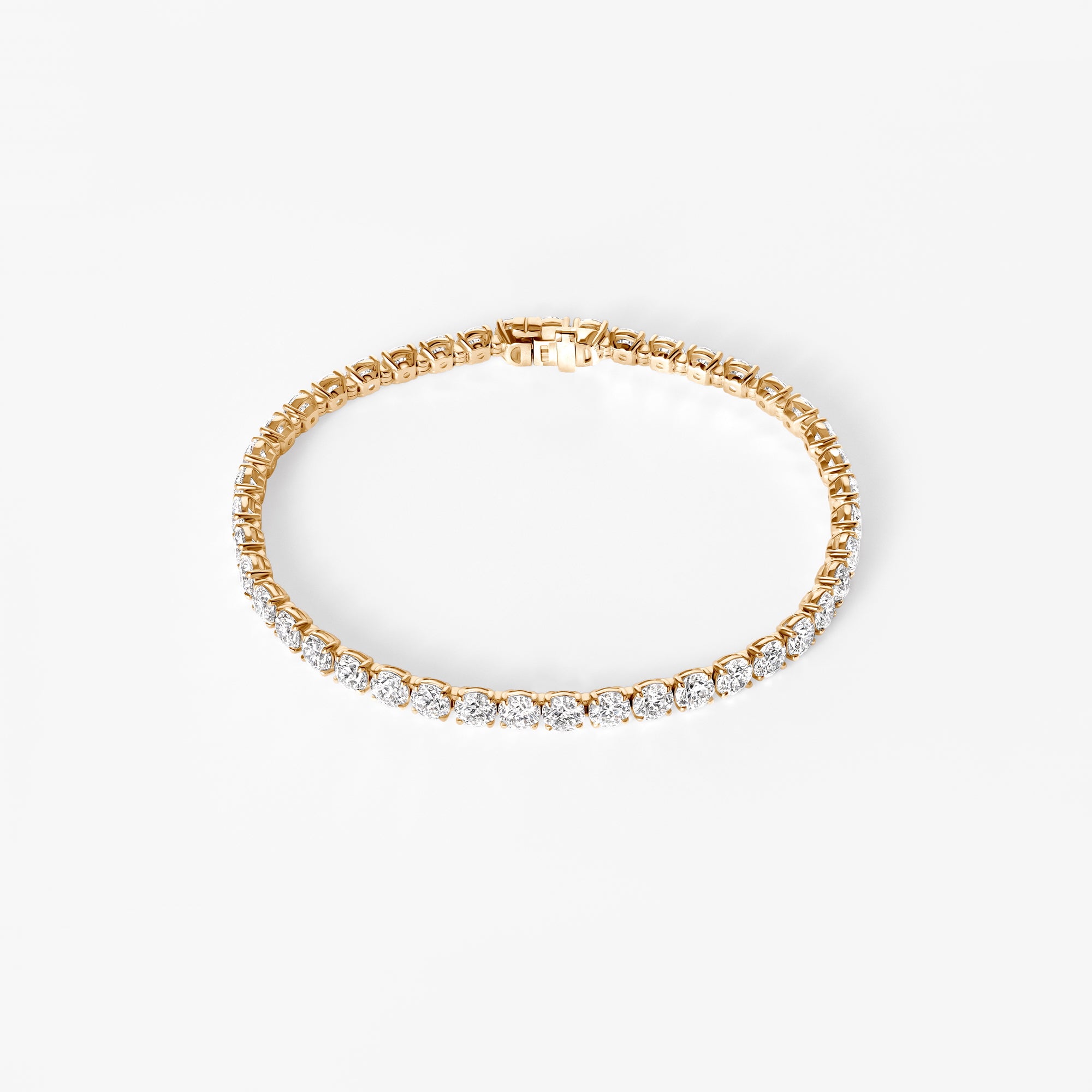 Round Diamond Tennis Bracelet
