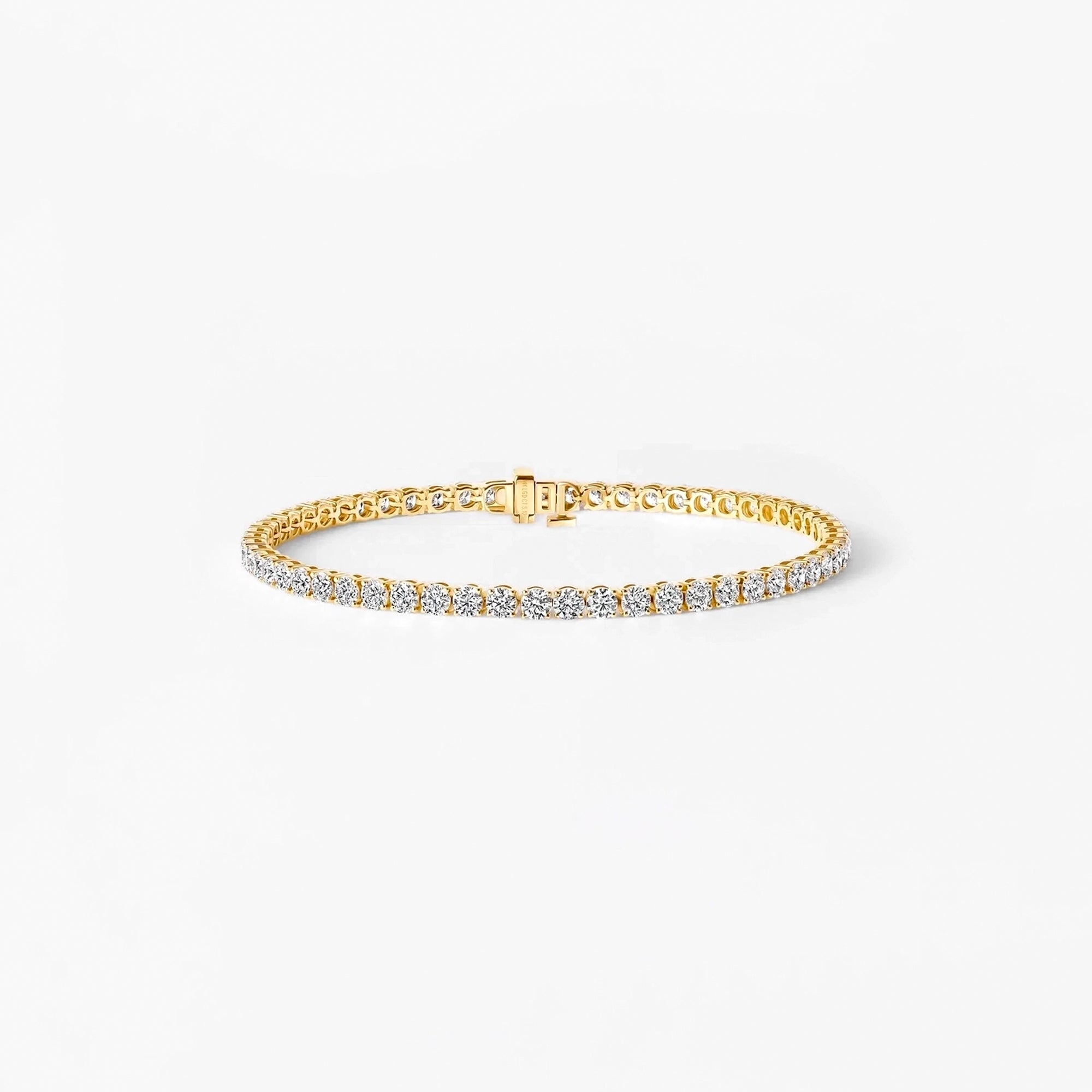 Round Diamond Tennis Bracelet