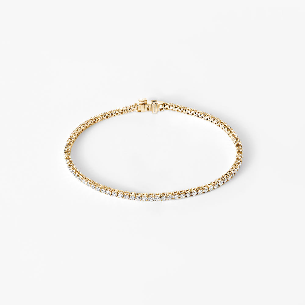 Round Diamond Tennis Bracelet