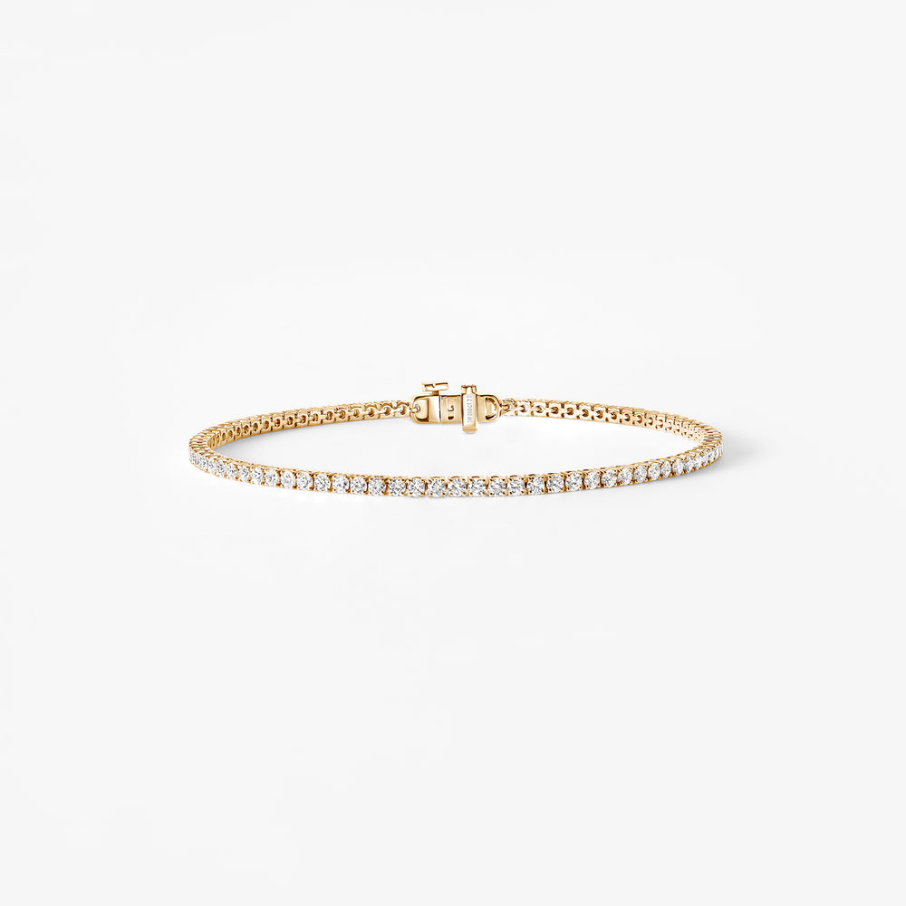 Round Diamond Tennis Bracelet