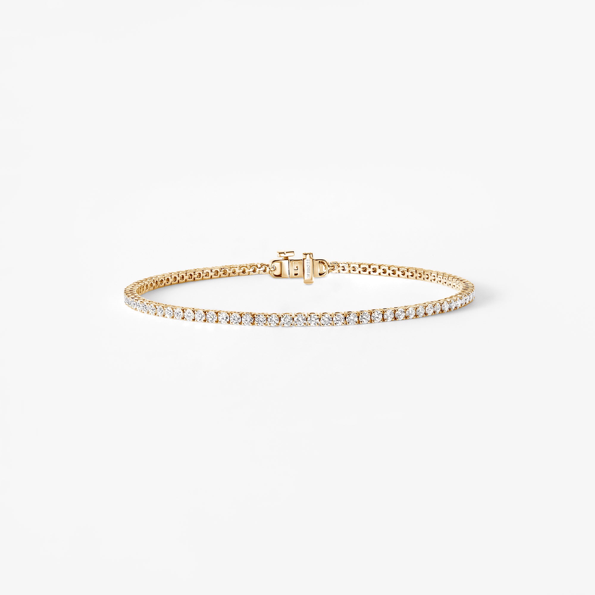 Round Diamond Tennis Bracelet