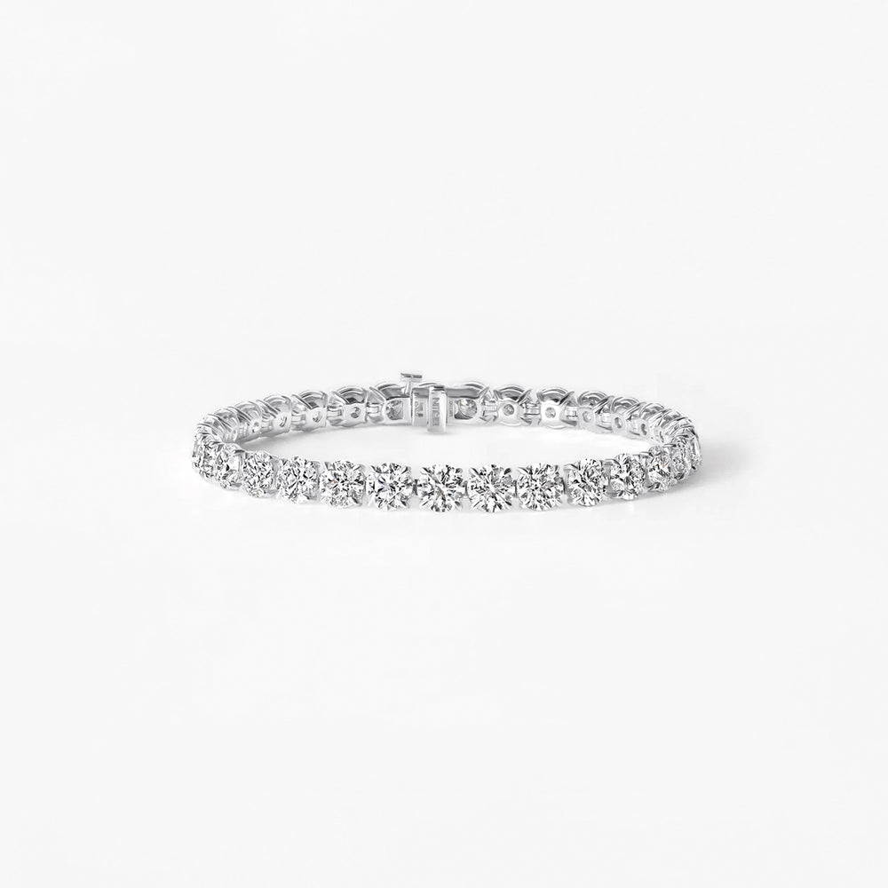 Round Diamond Tennis Bracelet