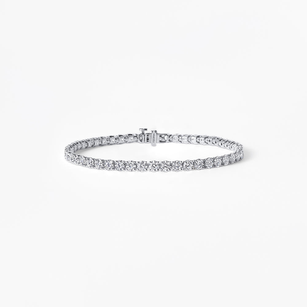Round Diamond Tennis Bracelet