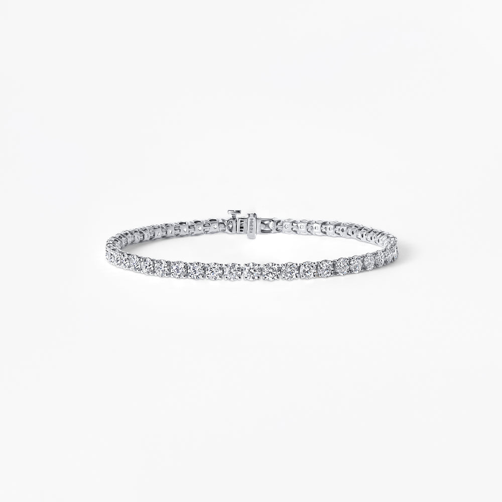 Round Diamond Tennis Bracelet