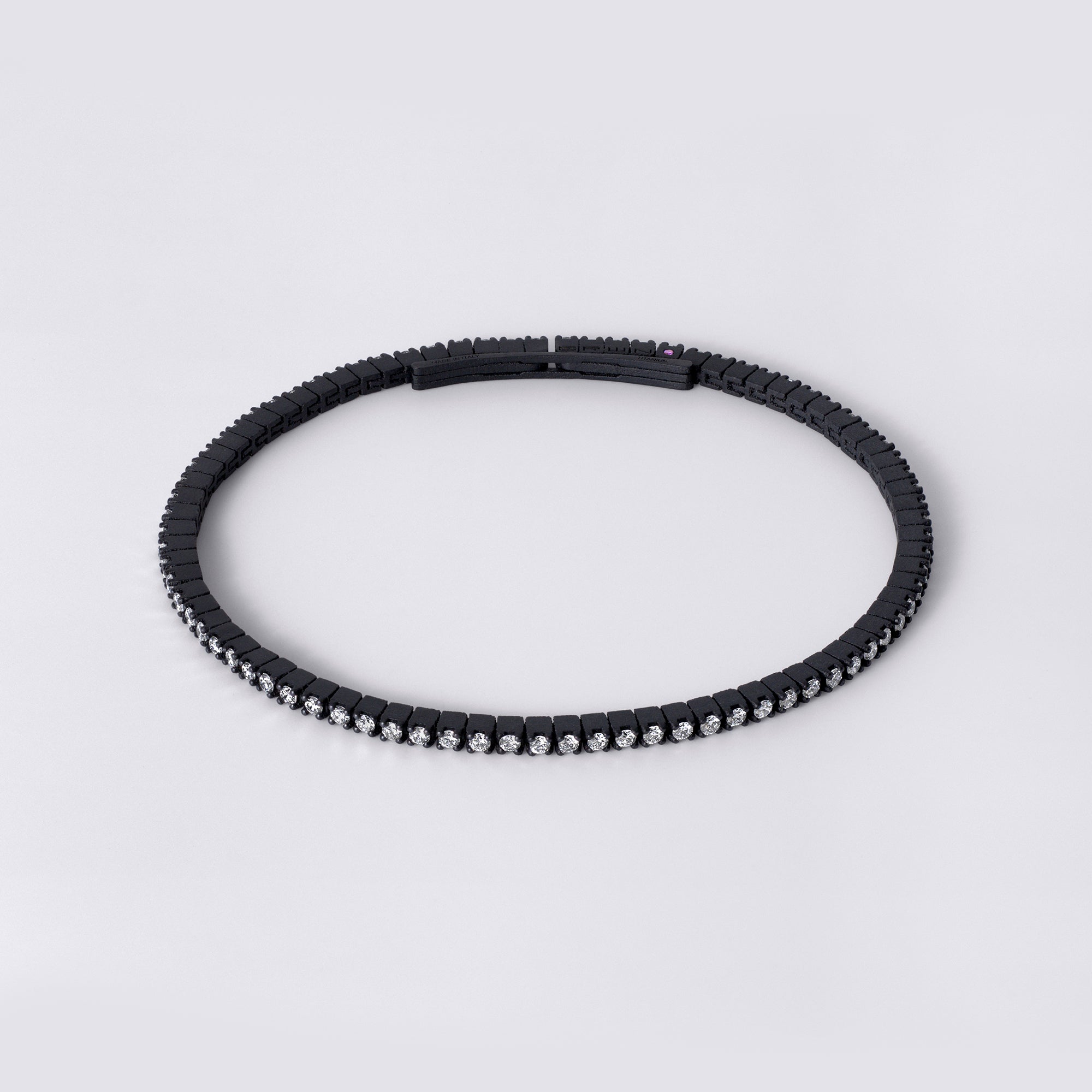 Noir Diamond Black Tennis Bracelet