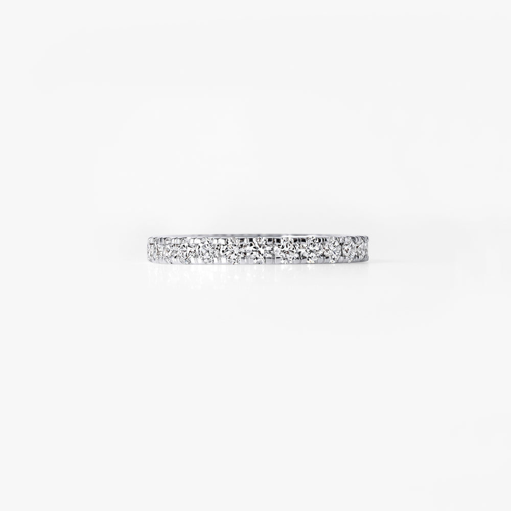 Round Diamond Anniversary Band