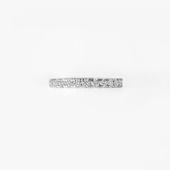 Round Diamond Anniversary Band