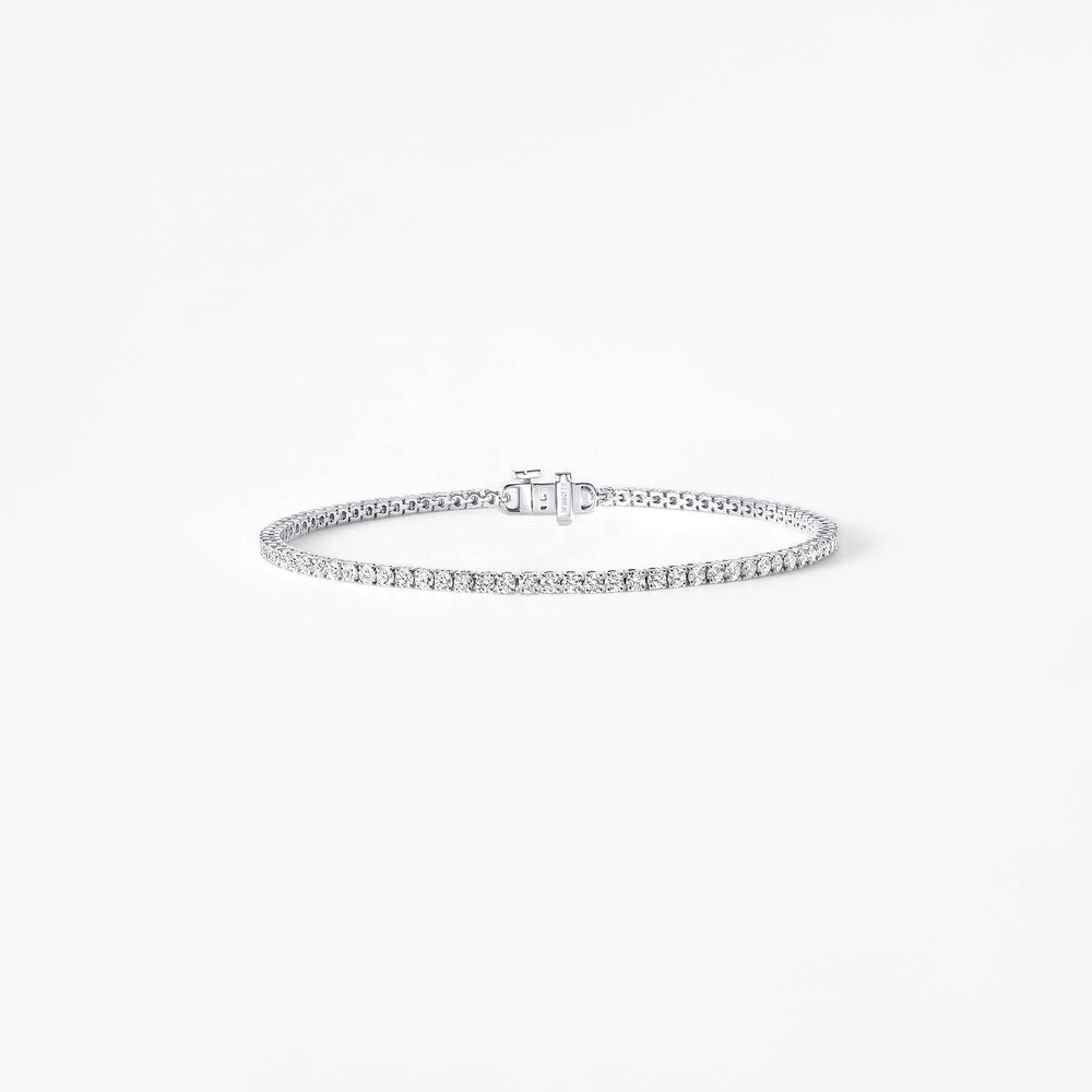 Round Diamond Tennis Bracelet