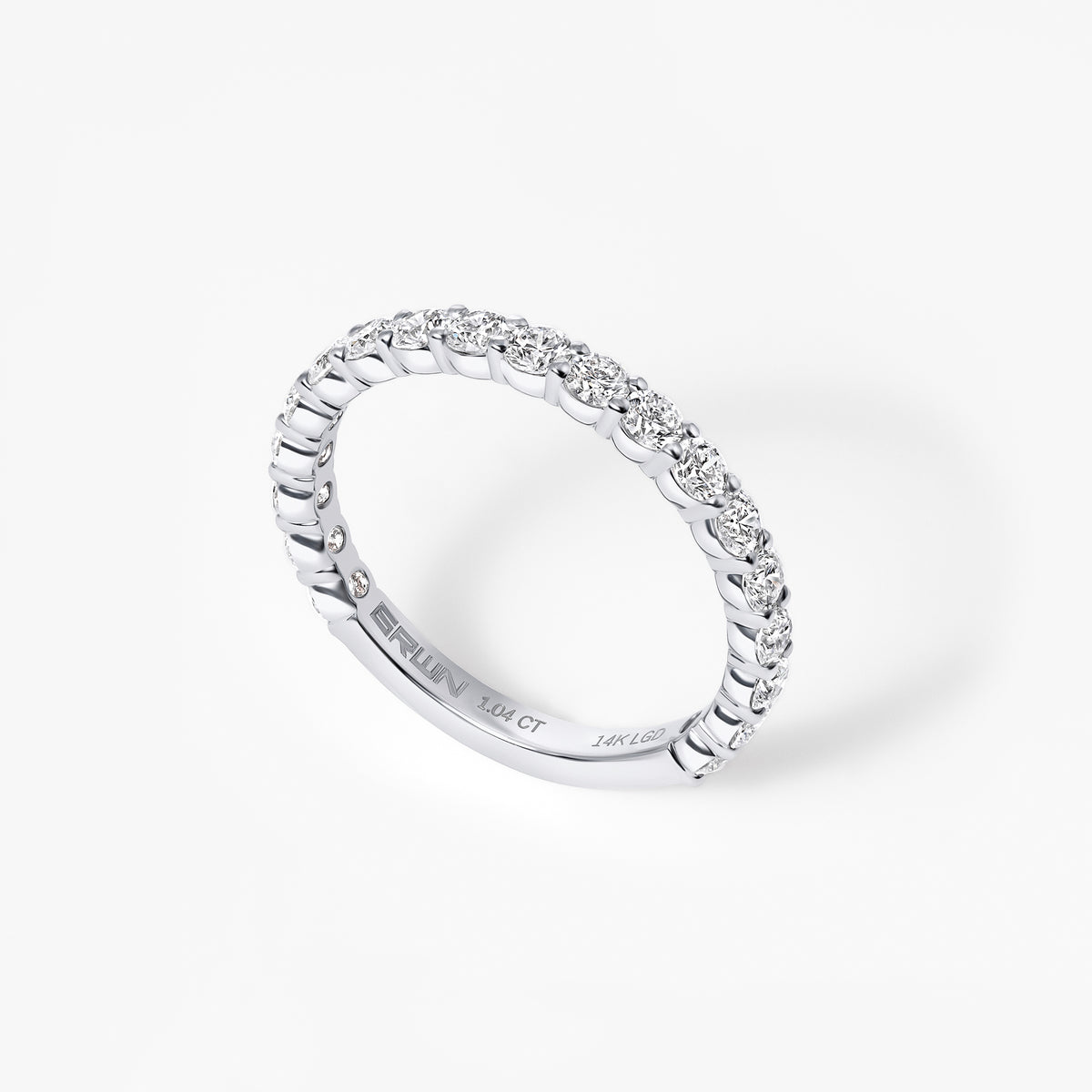 Round Diamond Petite Anniversary Band