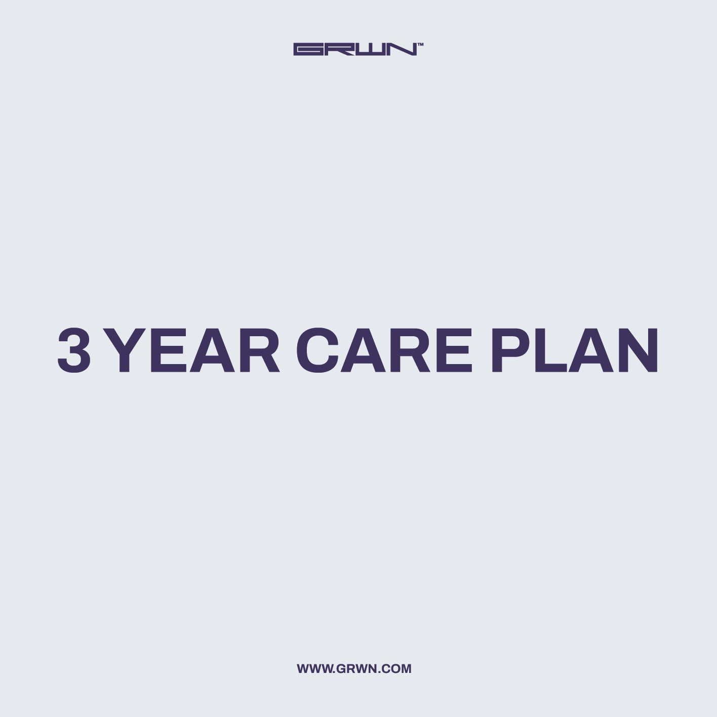 Complimentary 3-Year Care Plan