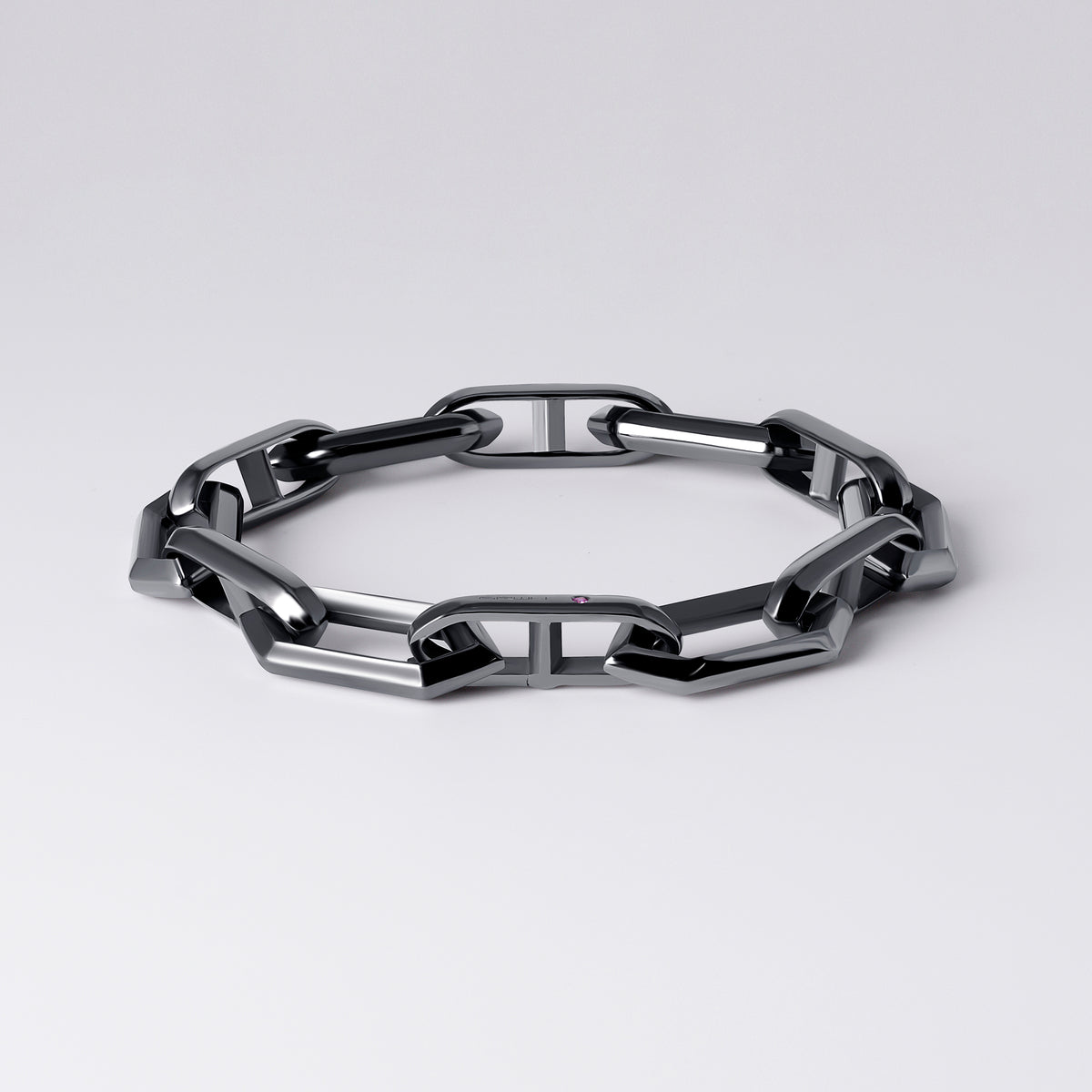 Heavy Legacy Link Black Bracelet