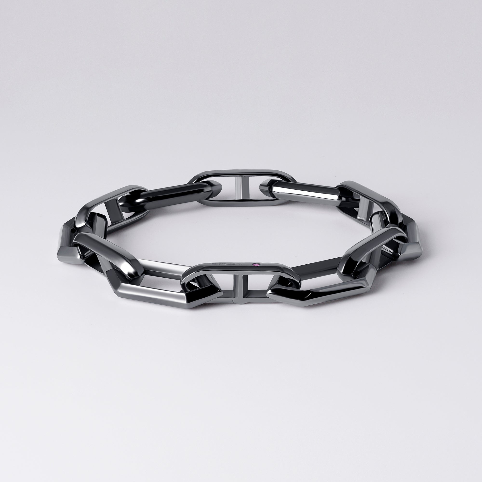 Heavy Legacy Link Black Bracelet