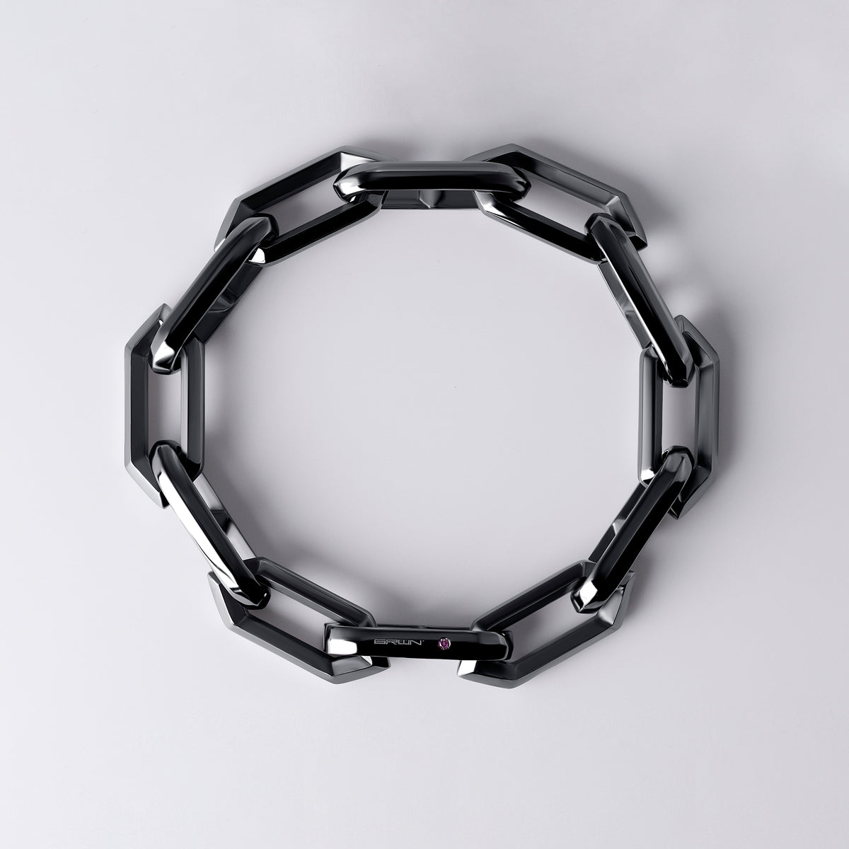 Heavy Legacy Link Black Bracelet