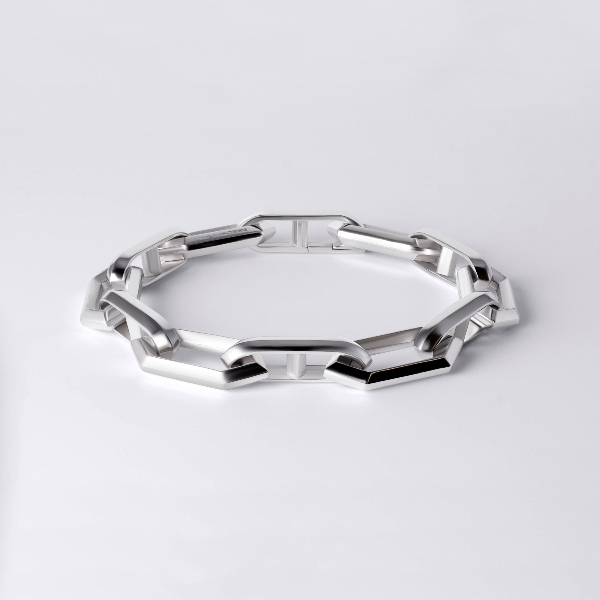 Heavy Legacy Link Silver Bracelet