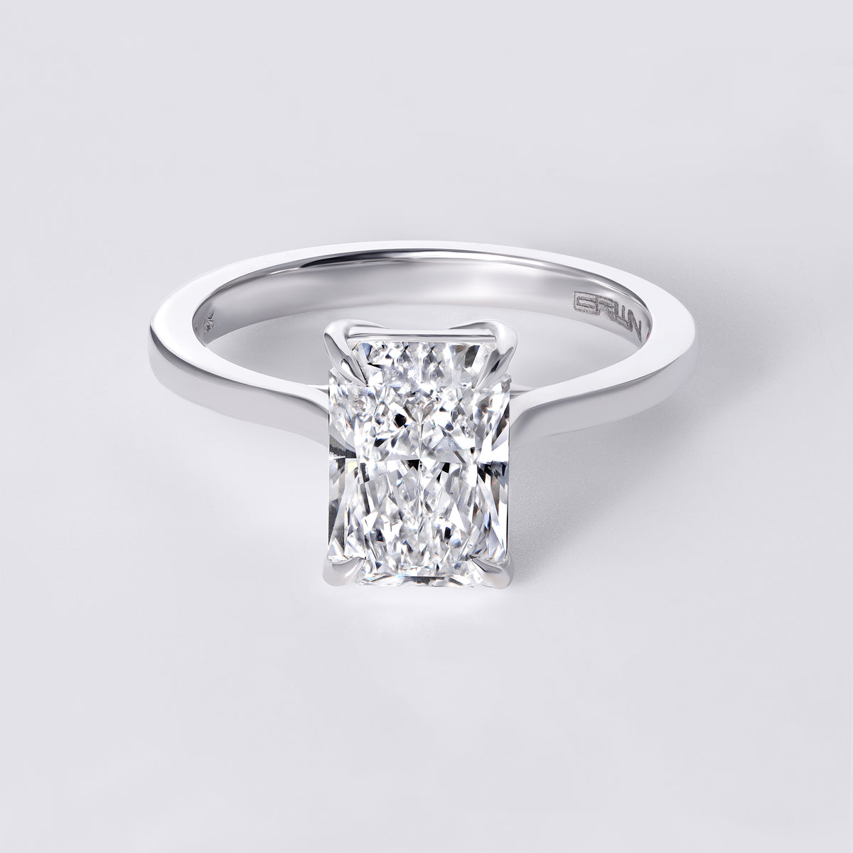 Mira 2.00 CTW Radiant Diamond Solitaire Engagement Ring