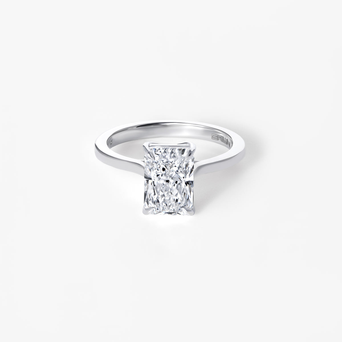2.00CT Radiant Solitaire Engagement Ring