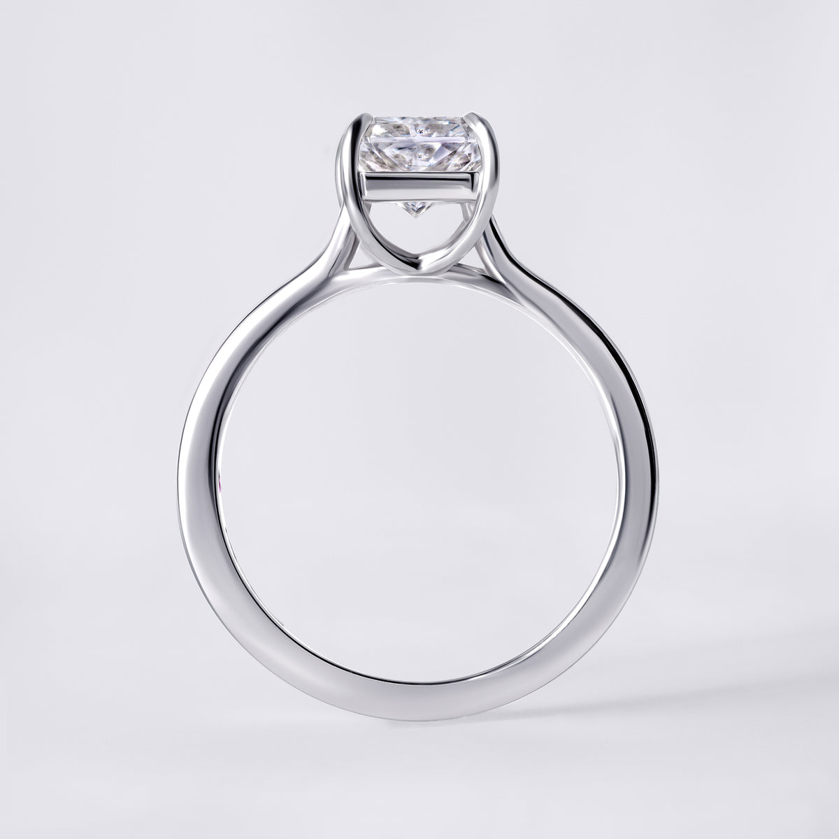 Mira 2.00 CTW Radiant Diamond Solitaire Engagement Ring