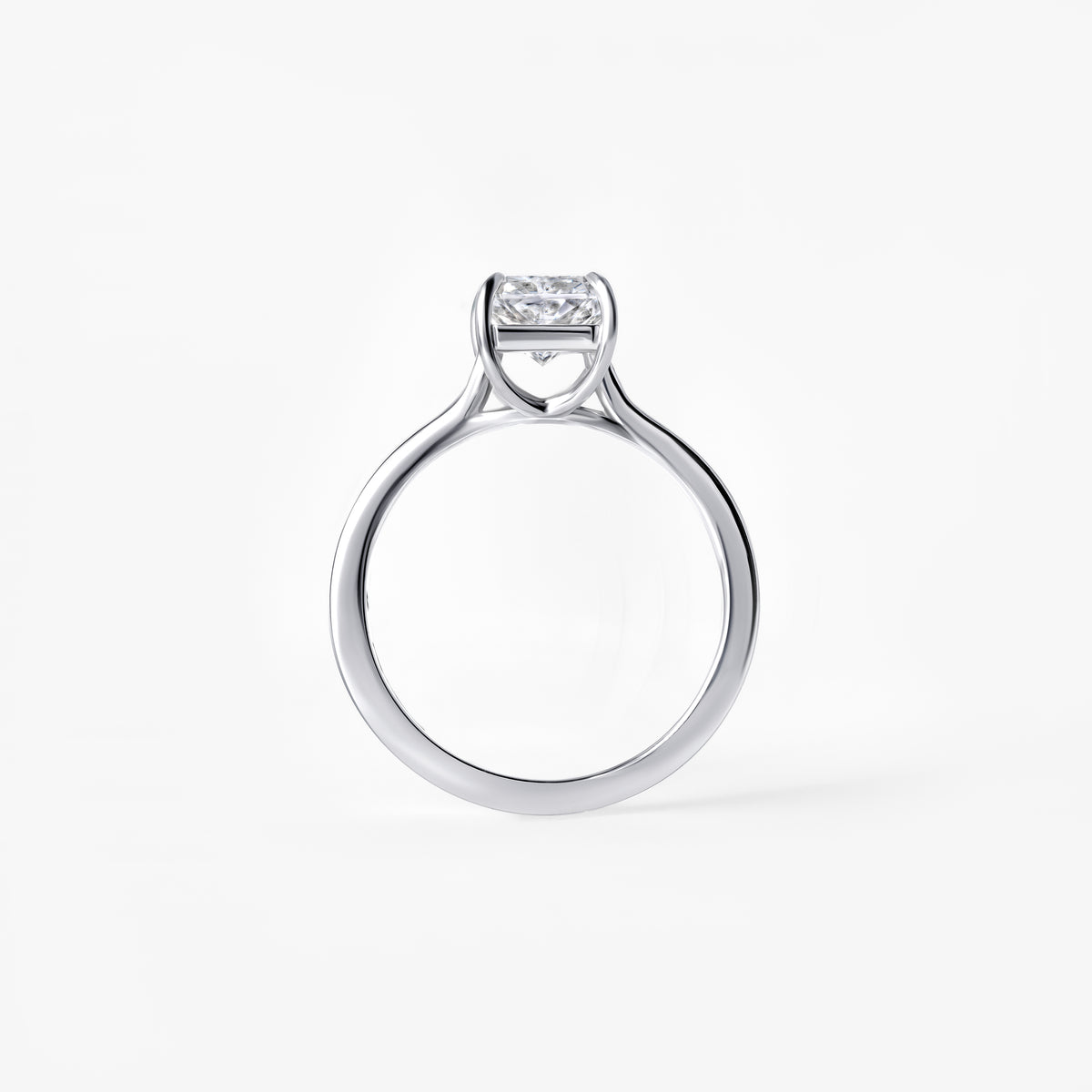 2.00CT Radiant Solitaire Engagement Ring