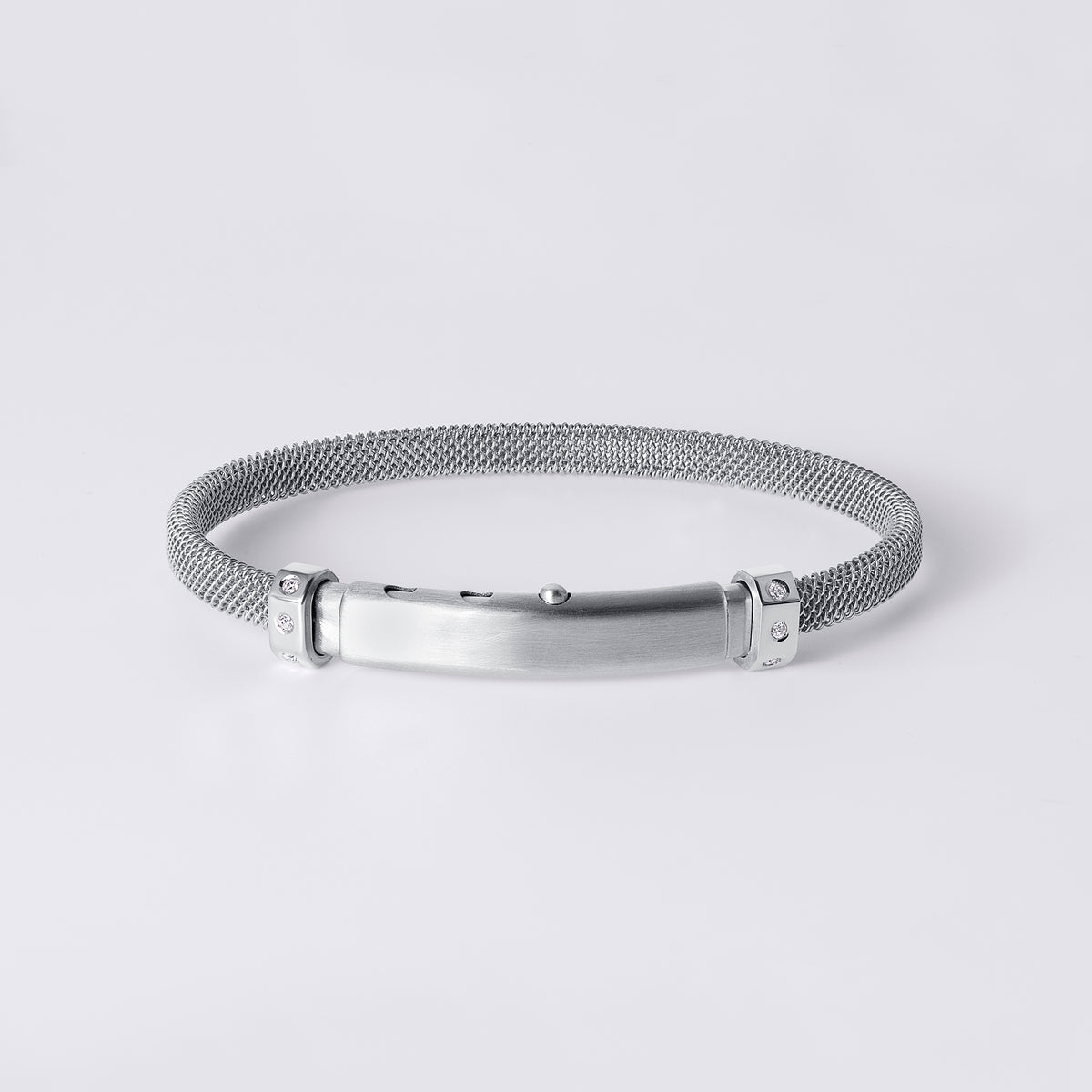 Natural Stainless Steel Mesh Bracelet, Stainless Steel