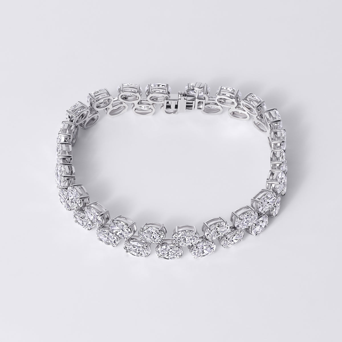 Couture Oval Diamond Bracelet