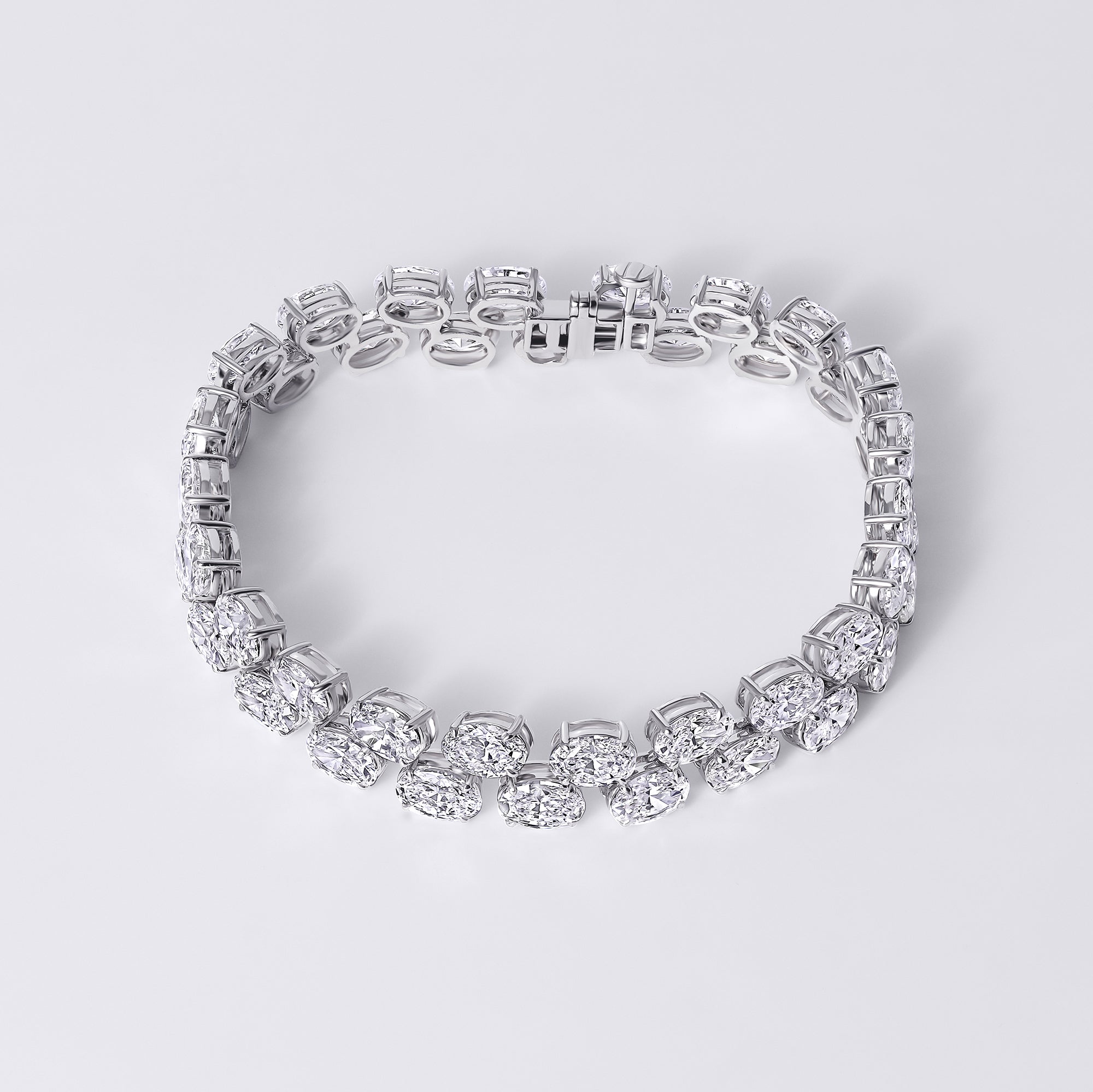 Couture Oval Diamond Bracelet