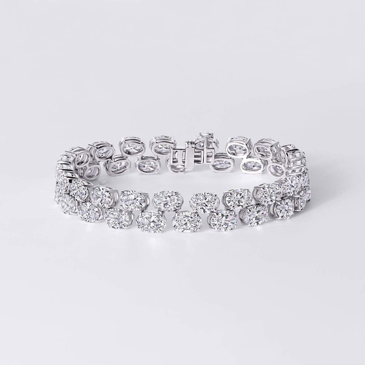 Couture Oval Diamond Bracelet