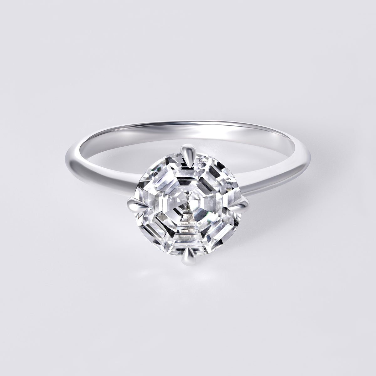 Soleil 2.06 CTW Round Diamond Solitaire Engagement Ring