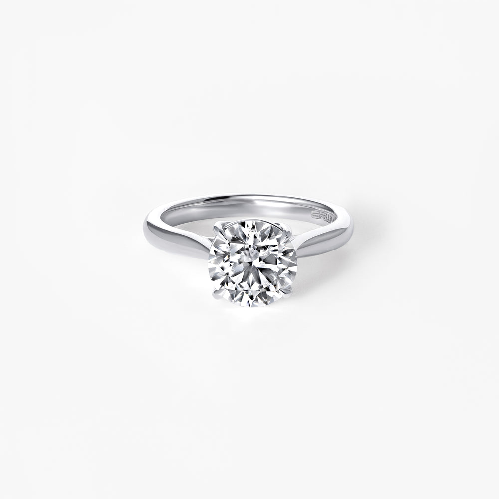 2.00CT Round Diamond Solitaire Engagement Ring