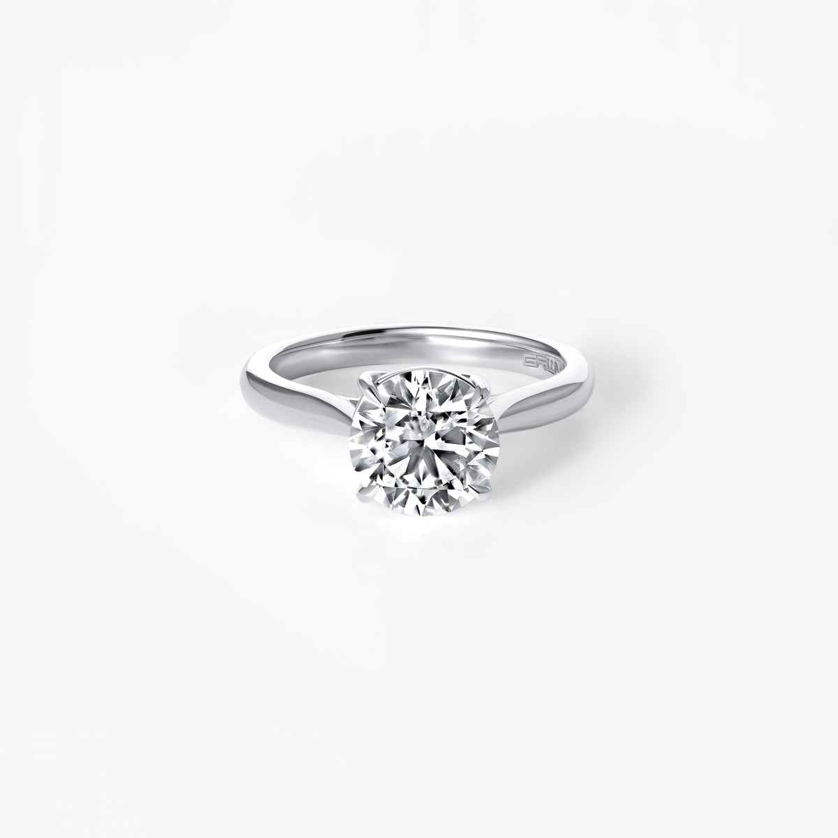 2.00CT Round Diamond Solitaire Engagement Ring