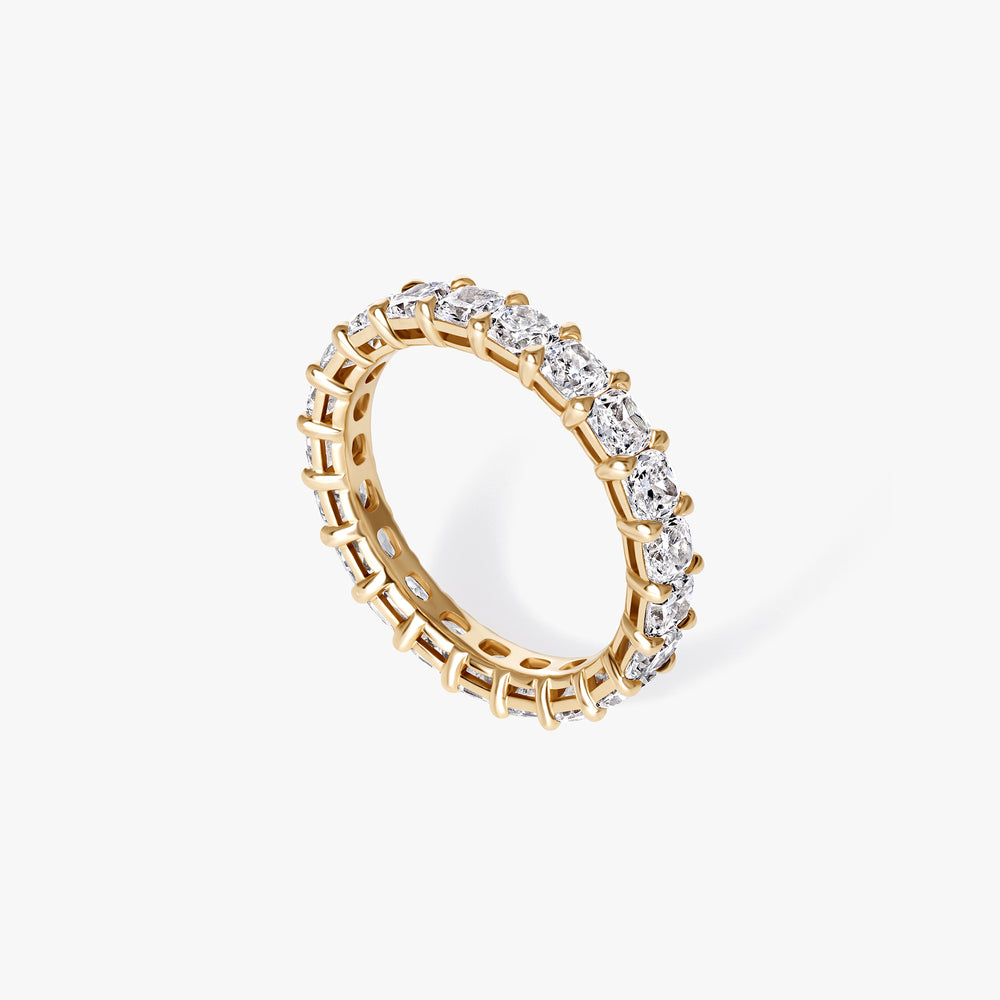 Cushion Diamond Eternity Band