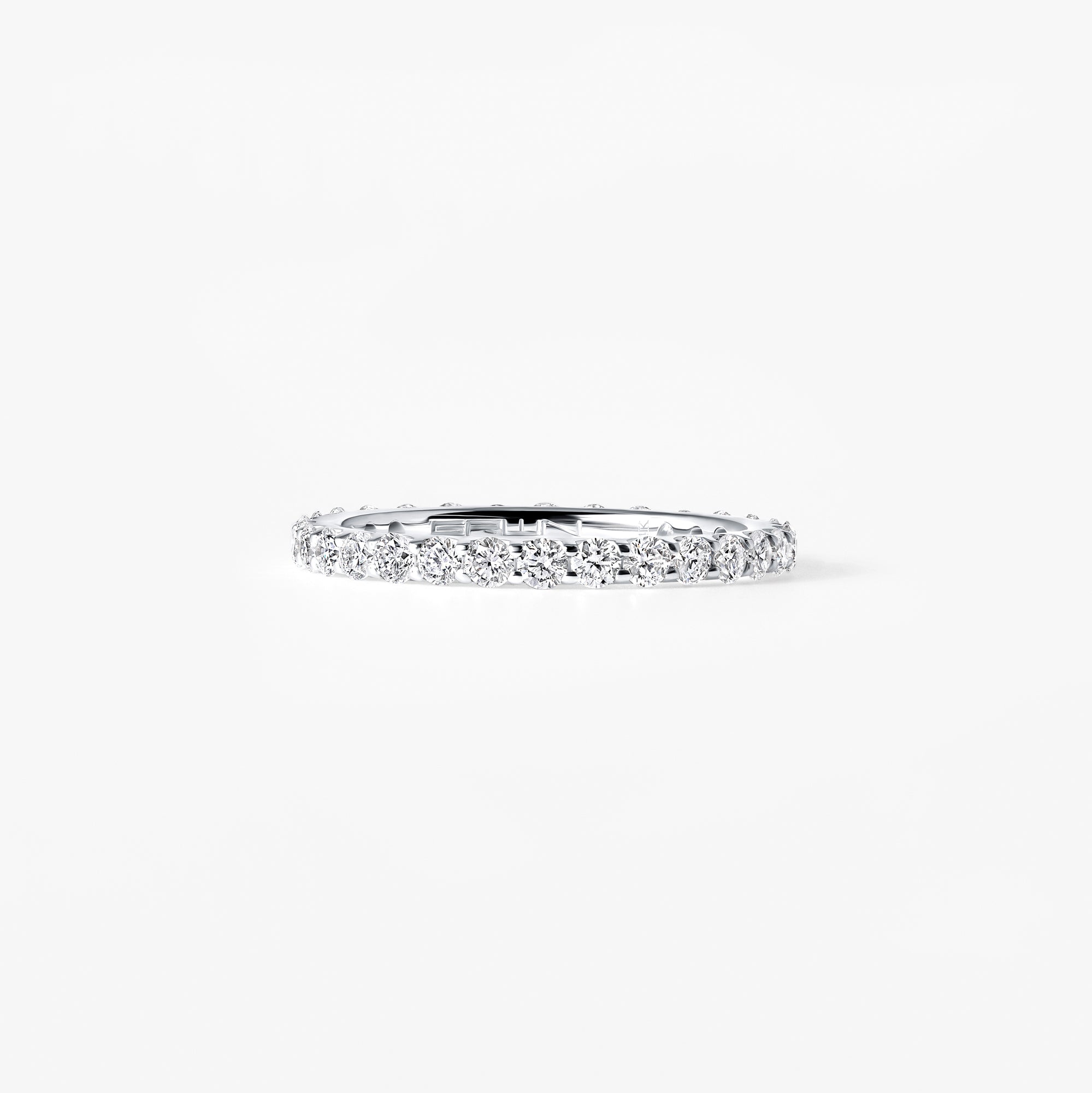 Round Diamond Stacking Eternity Band