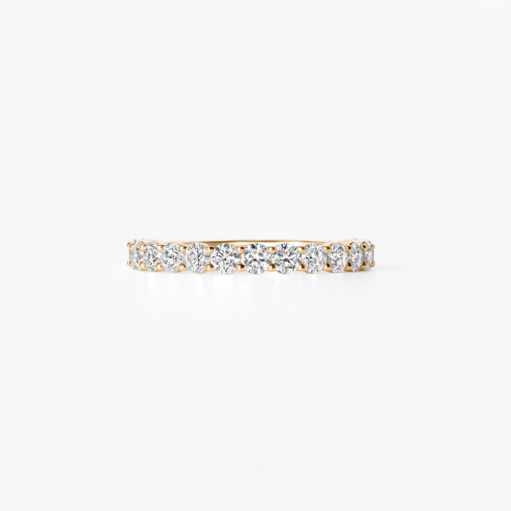Round Diamond Petite Anniversary Band