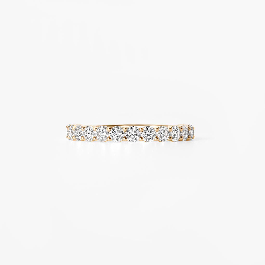 Round Diamond Petite Anniversary Band